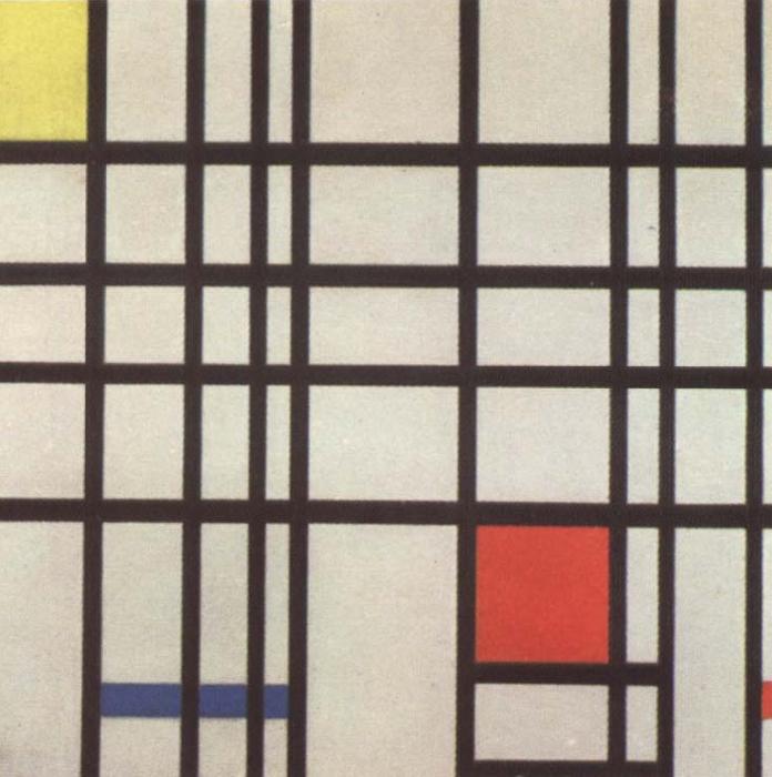 Piet Mondrian Composition with red,yellow and blue oil painting image